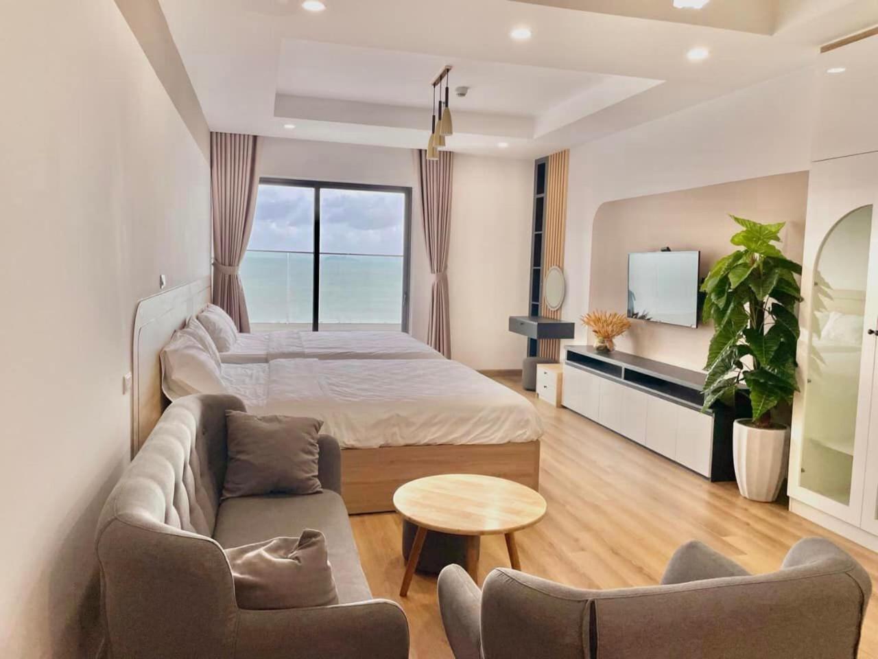 Tms Beachfront Apartment Quy Nhon Bay Eksteriør billede