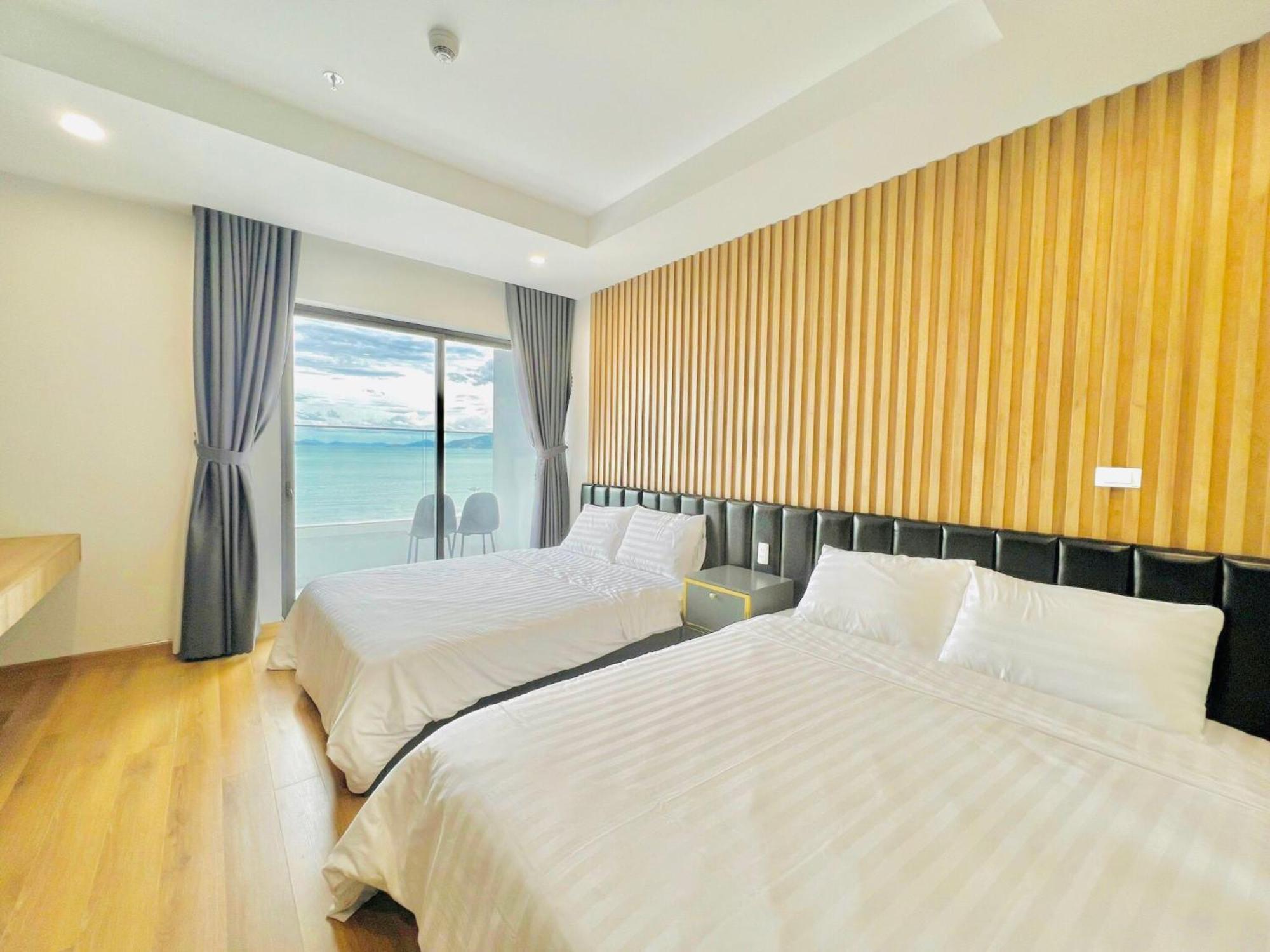 Tms Beachfront Apartment Quy Nhon Bay Eksteriør billede