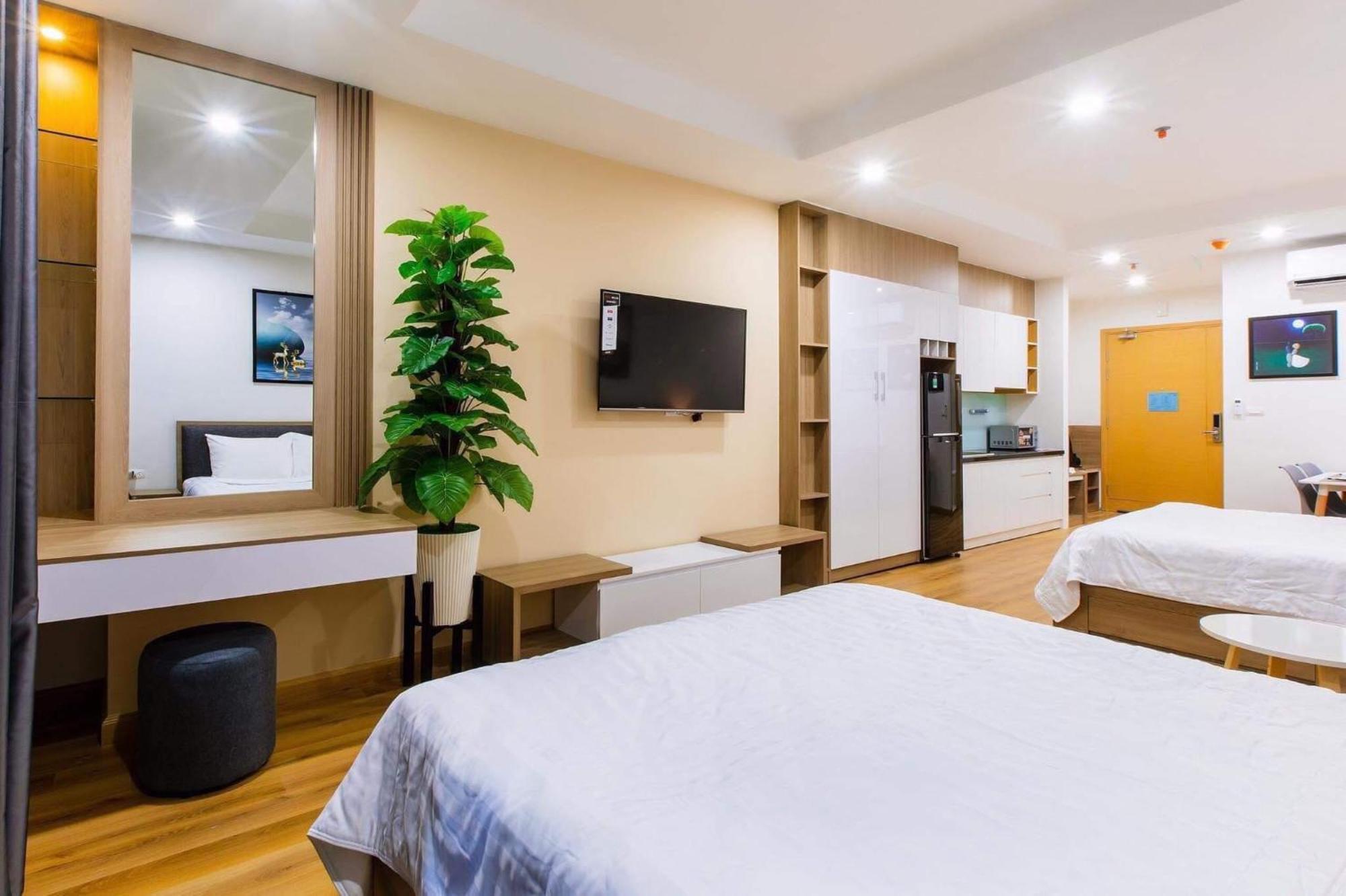 Tms Beachfront Apartment Quy Nhon Bay Eksteriør billede